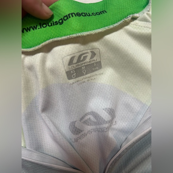 🚴♀️Louis Garneau Men’s Cycling Jersey Green Butterfield and Robinson - Picture 7 of 9